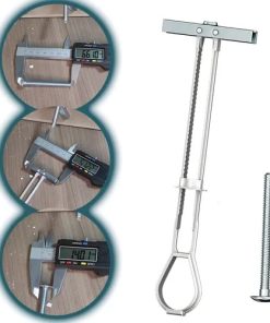 10 Bucha Gesso Drywall Toggler Bolt 10 Parafuso 1/4 Metal Branco