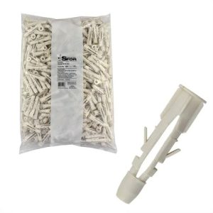 Bucha Sfor 8mm Mu P/ Tijolo Oco Ou Maciço - Pct 500 Pç