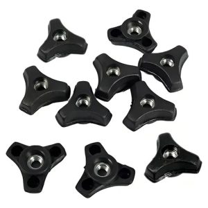 Borboleta Pequena Preta Porca Rosca 1/4 Manipulo Fêmea 50 Un