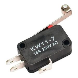 10x Chave Micro Switch Fim Curso Kw11-7-2 16a 29mm Roldana