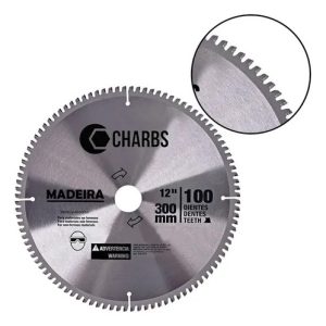 Disco De Serra Para Madeira 300mm C/ 100 Dentes