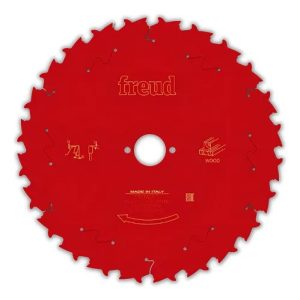 Disco De Serra Circular 250mm Madeira Fr23w001t Freud Cor Vermelho