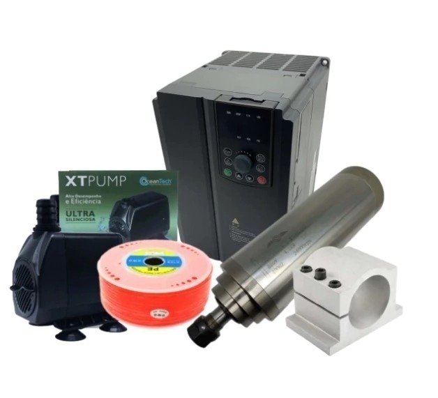 Kit Spindle GDZ 2.2kw 3cv ER20 Líquido - Referência: COD- 9937